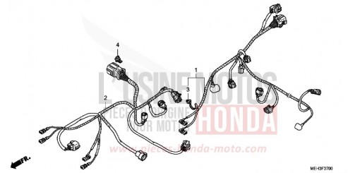 SUB HARNESS NSA700A9 de 2009